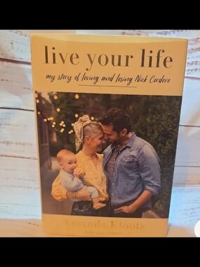 "Live Your Life" - Yellow Book Cover